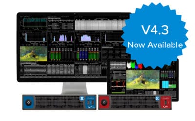 PHABRIX’s latest Qx Series release adds support for a host of new SDI and IP standards, plus advanced ST 2110 IP Signal Generation